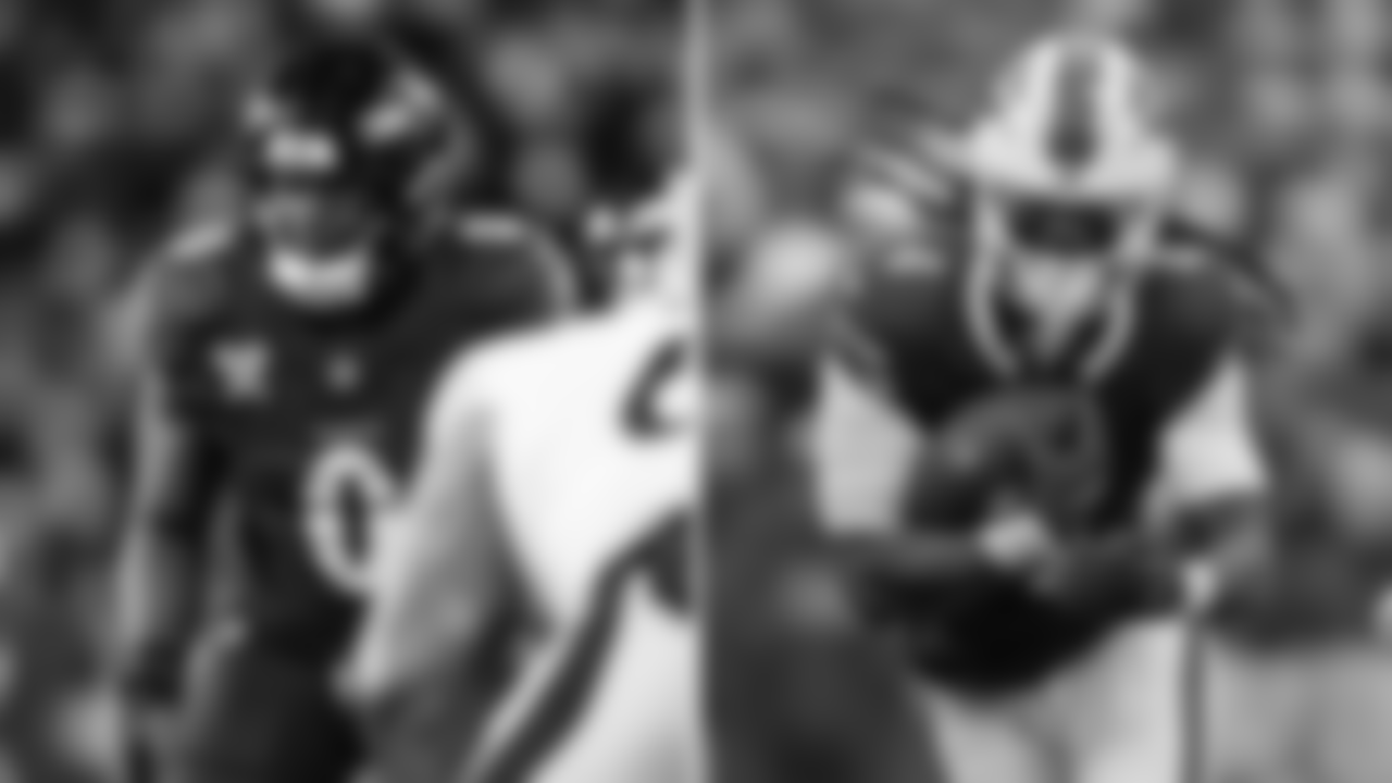 ILB Roquan Smith vs. RB James Cook
Cook rushed for 120 yards and a touchdown last week against the Broncos as Buffalo ran for over 200 yards. The Baltimore run defense is stout, though, with Smith patrolling the middle to prevent explosive plays. Cook had 39 of the Bills' 81 rushing yards in Week 4, and controlling the run game again will be a top priority for Smith and the defense. The Bills' running backs are also threats in the passing game.