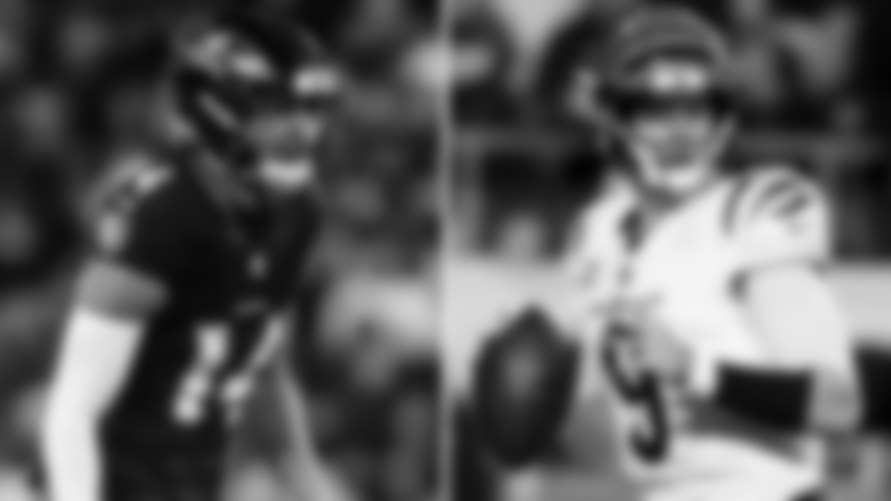 S Kyle Hamilton vs. Bengals QB Joe Burrow
The Ravens defense struggled last season against the Bengals, but the new Hamilton-Malaki Starks duo will try to slow Burrow down.