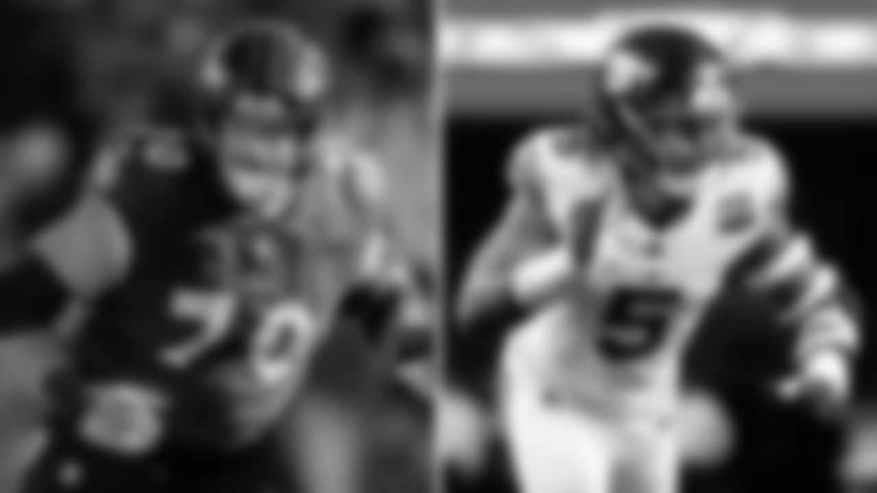 RT Roger Rosengarten vs. OLB Kayvon Thibodeaux
Rosengarten has held his own since becoming a full-time starter as a rookie, and he faces a fierce edge rusher on Sunday. Thibodeaux has three sacks in eight games this season, but he posted 11.5 in 2023 and can muddy the backfield quickly. The Ravens need to prevent New York's star pass rushers from wrecking the game.