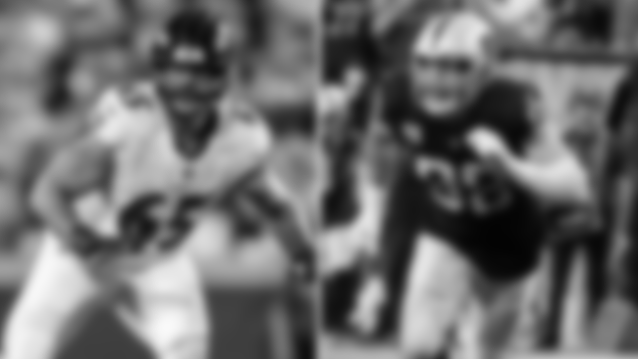 RT Patrick Mekari vs. DE Maxx Crosby
As Head Coach John Harbaugh put it, Crosby can be a "game-wreaker." Crosby, who had a career-high 14.5 sacks last season and a pair of sacks when these two teams met in 2021, will mostly line up across from Mekari at right tackle. It will be a tough task for Mekari, and Roger Rosengarten when he rotates in, to stop Crosby, but if they can slow him down, that will be a win for Baltimore.