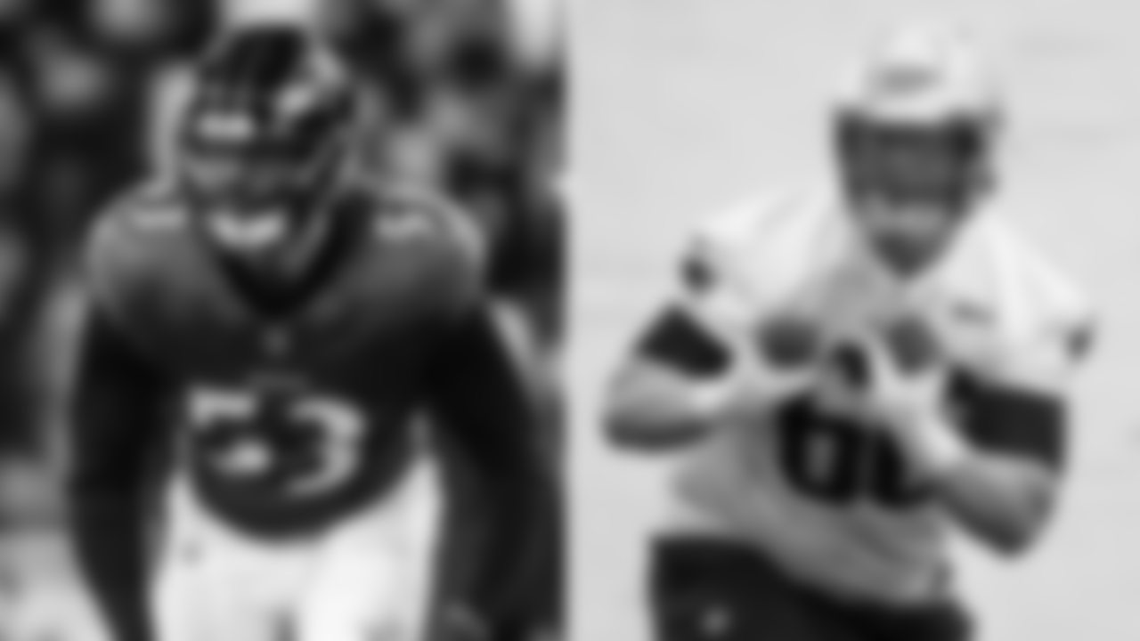 OLB Kyle Van Noy vs. Patriots LT Will Campbell
The Patriots took Campbell No. 4 overall to protect young quarterback Drake Maye. Van Noy is coming off his first Pro Bowl season and had a career-high 12.5 sacks. It will be a reunion game for Van Noy, who won two Super Bowls as a Patriot, and a fun battle between a savvy vet and rookie.