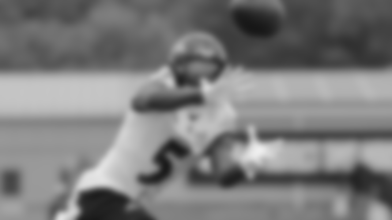 CB/S Jalyn Armour-Davis
Armour-Davis saw snaps at safety throughout the week. He batted the ball down near the line of scrimmage Friday, and Orr called him the smartest player in the defensive back room.