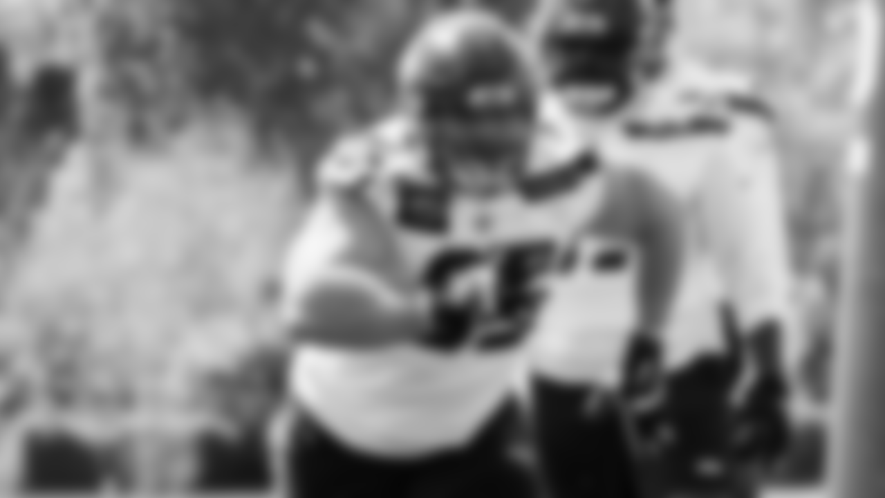 Seahawks defensive tackle Thor Griffith (66).