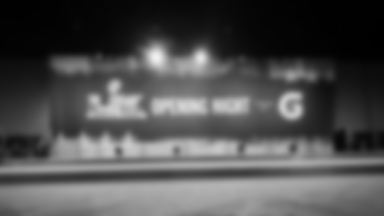 The Seattle Seahawks took part in 'Super Bowl Opening Night' on Monday, February 2 to kickoff Super Bowl LX week in the Bay Area.