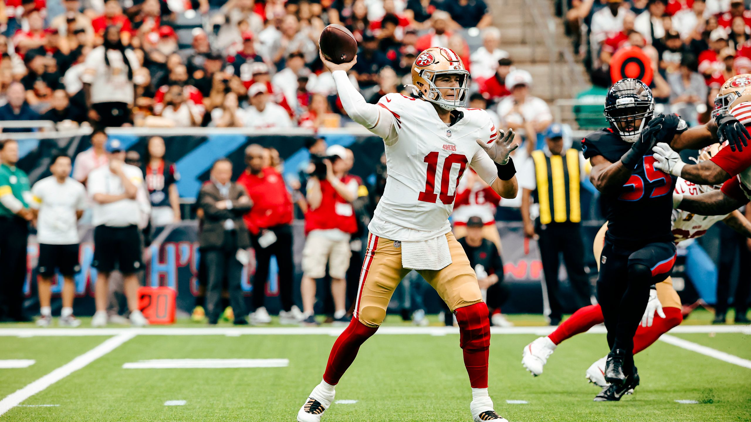 49ers QB Mac Jones Gets Honest After Loss to Texans