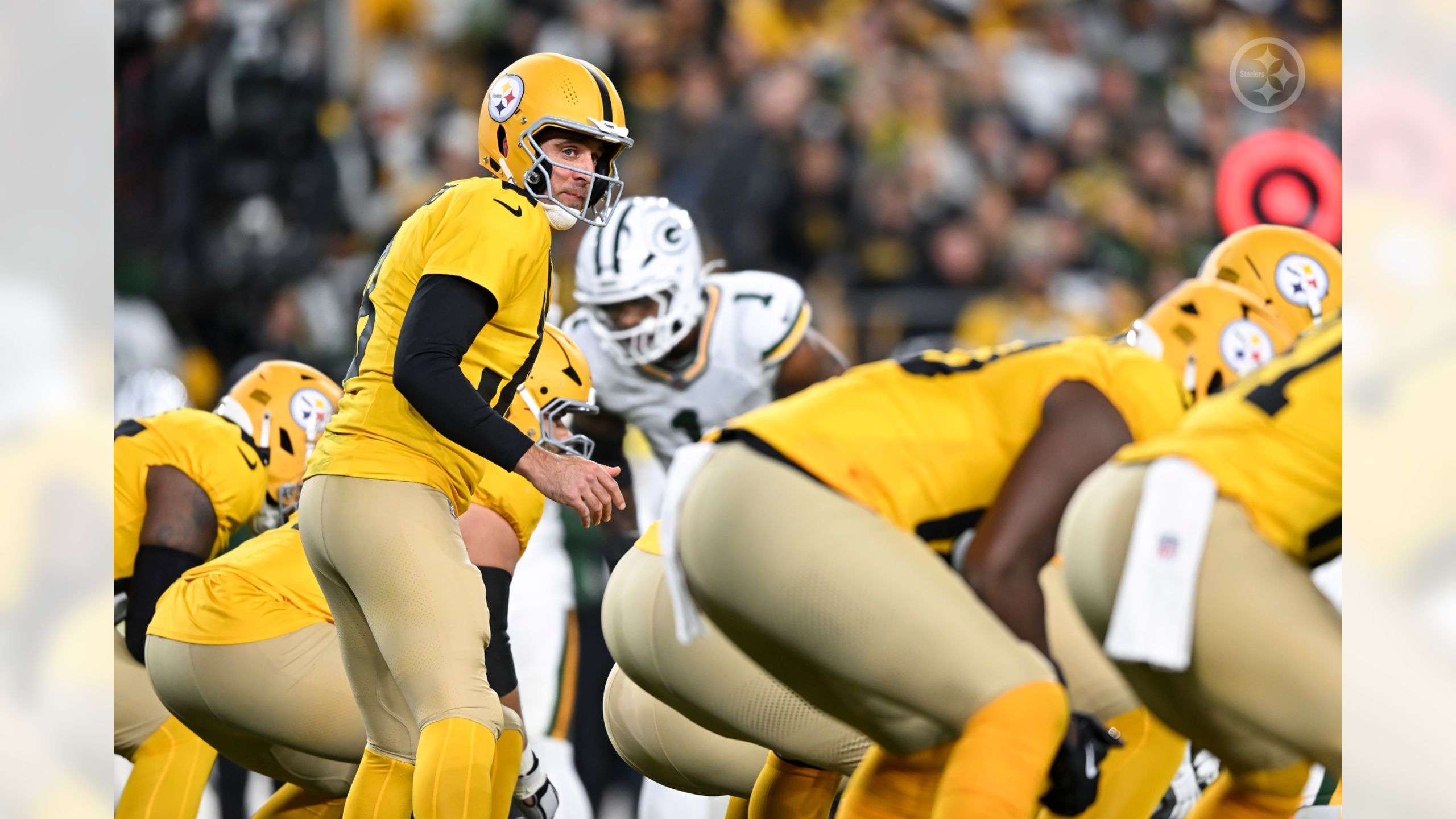 Aaron Rodgers said Packers fans forced the Steelers into the silent count