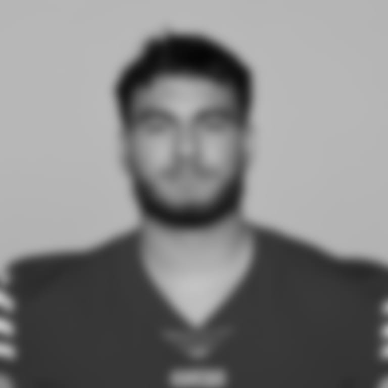 This is a 2024 photo of Sebastian Gutierrez of the San Francisco 49ers NFL football team. This image reflects the San Francisco 49ers active roster as of day, May 30, 2024 when this image was taken. (AP Photo)