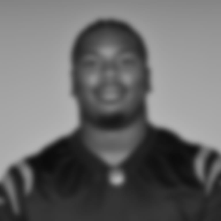 This is a 2025 photo of Kris Jenkins Jr. of the Cincinnati Bengals NFL football team. This image reflects the Cincinnati Bengals active roster as of Tuesday, June 10, 2025 when this image was taken. (AP Photo)