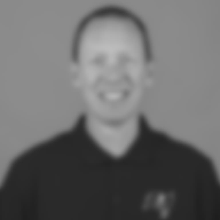 TAMPA, FL - March 05, 2025 - Assistant Secondary Coach Tim Atkins of the Tampa Bay Buccaneers headshot taken at AdventHealth Training Center. Photo By Kyle Zedaker/Tampa Bay Buccaneers