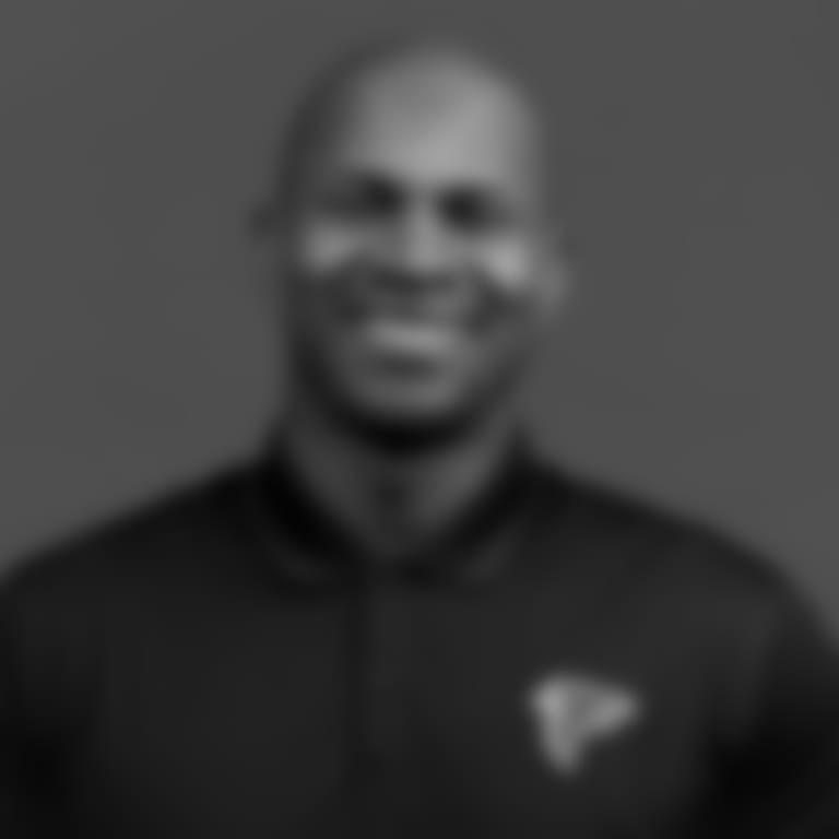Atlanta Falcons defensive assistant Lance Schulters poses for a headshot in Ticketmaster Studios at the Atlanta Falcons headquarters in Flowery Branch, Georgia, on Thursday, February 15, 2024. (Photo by Shanna Lockwood/Atlanta Falcons)