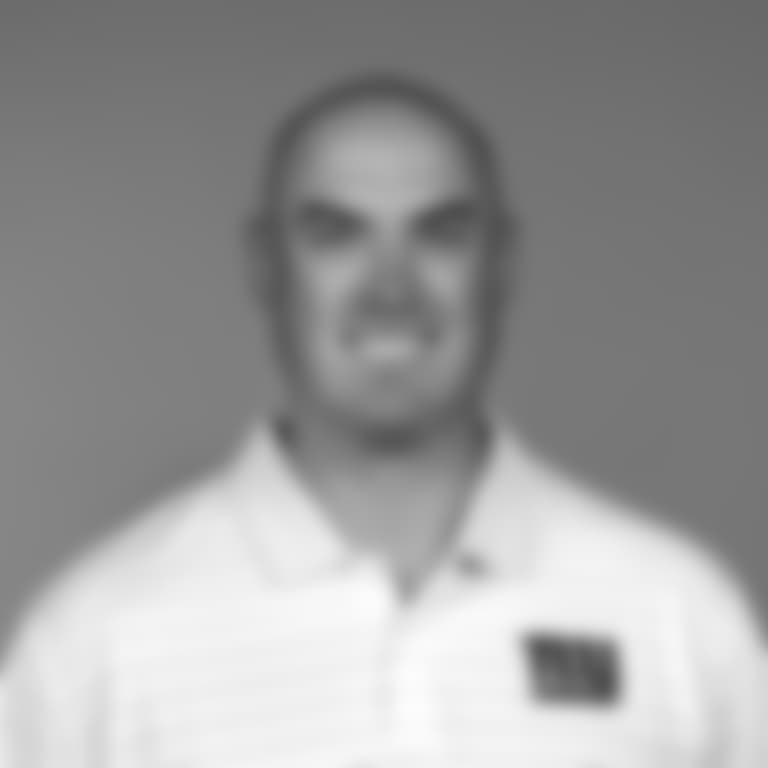 This is a 2025 photo of coach Mike Kafka of the New York Giants NFL football team. This image reflects the New York Giants active roster as of June 17, 2025 when this image was taken. 
Evan Pinkus / New York Giants