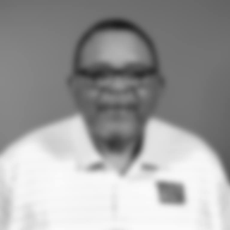 This is a 2025 photo of coach Andre Patterson of the New York Giants NFL football team. This image reflects the New York Giants active roster as of June 17, 2025 when this image was taken. 
Evan Pinkus / New York Giants