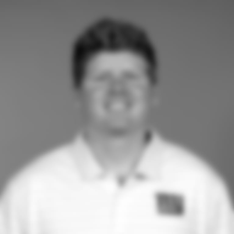 This is a 2025 photo of coach Cade Knox of the New York Giants NFL football team. This image reflects the New York Giants active roster as of June 17, 2025 when this image was taken. 
Evan Pinkus / New York Giants