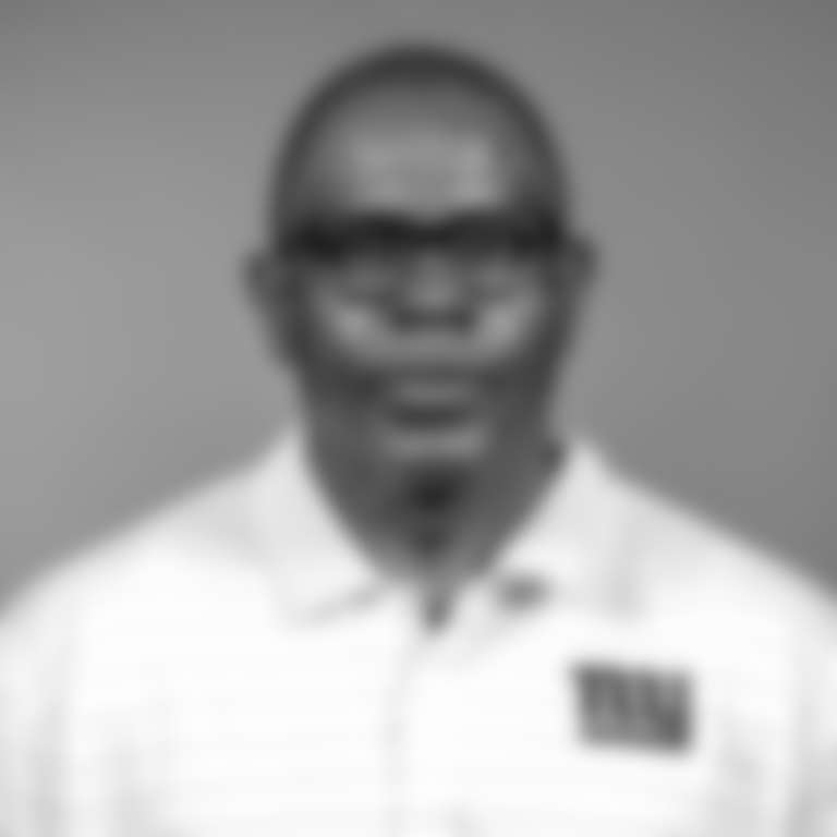 This is a 2025 photo of coach Troy Brown of the New York Giants NFL football team. This image reflects the New York Giants active roster as of June 17, 2025 when this image was taken. 
Evan Pinkus / New York Giants