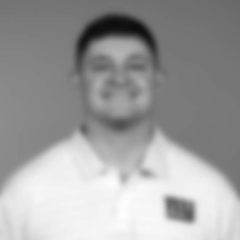 This is a 2025 photo of coach Grant Morgan of the New York Giants NFL football team. This image reflects the New York Giants active roster as of June 17, 2025 when this image was taken. 
Evan Pinkus / New York Giants