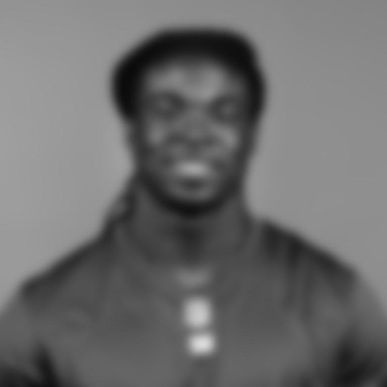 This is a 2025 photo of Dante Miller of the New York Giants NFL football team. This image reflects the New York Giants active roster as of June 16, 2025 when this image was taken. (AP Photo)