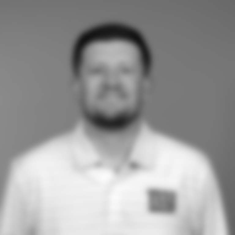 This is a 2025 photo of coach Shea Tierney of the New York Giants NFL football team. This image reflects the New York Giants active roster as of June 17, 2025 when this image was taken. 
Evan Pinkus / New York Giants