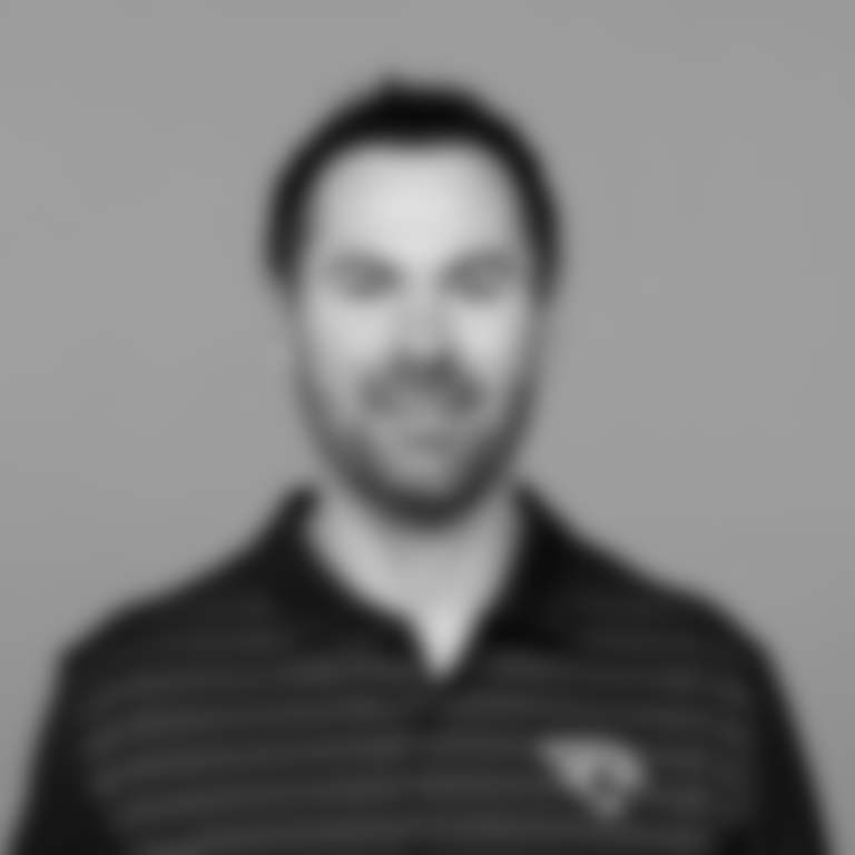 This is a 2025 photo of quarterbacks coach Spencer Whipple of the Jacksonville Jaguars NFL football team. This image reflects the Jacksonville Jaguars active roster as of Thursday, February 13, 2025 when this image was taken.