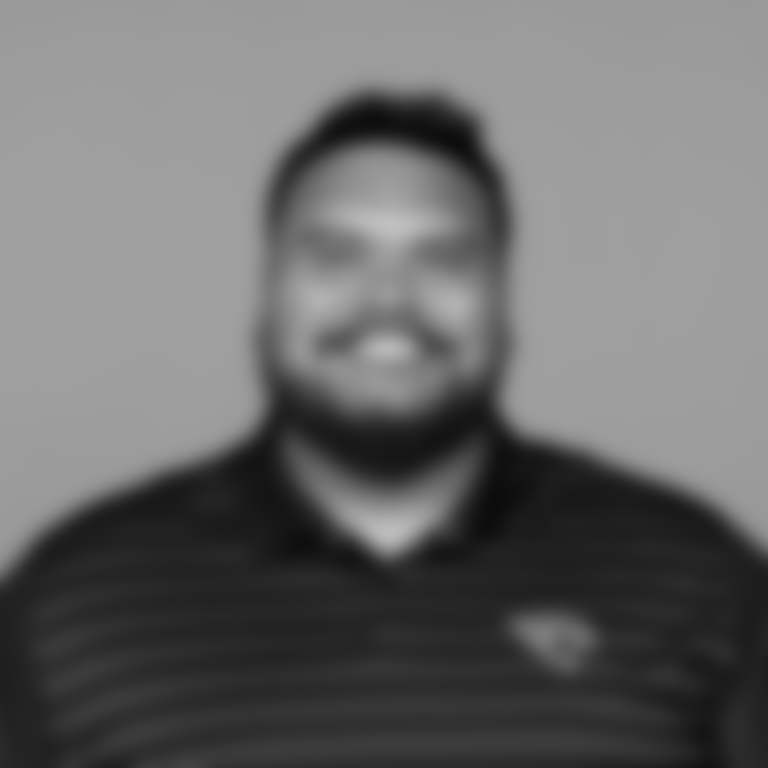 This is a 2025 photo of assistant offensive line and run game specialist Keli'i Kekuewa of the Jacksonville Jaguars NFL football team. This image reflects the Jacksonville Jaguars active roster as of Thursday, February 13, 2025 when this image was taken.