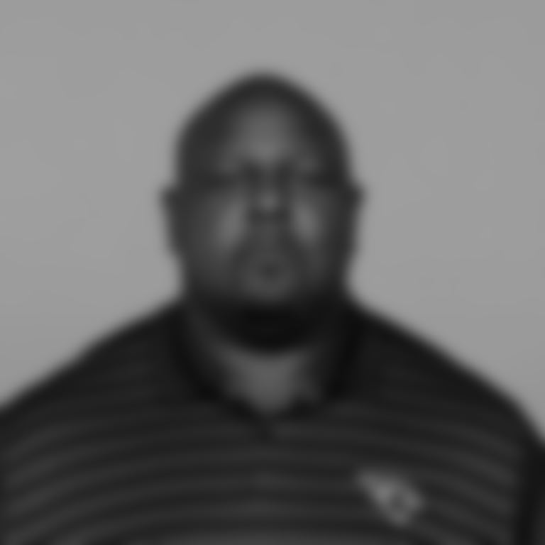 This is a 2025 photo of assistant defensive line coach Derrick LeBlanc of the Jacksonville Jaguars NFL football team. This image reflects the Jacksonville Jaguars active roster as of Tuesday, February 11, 2025 when this image was taken.