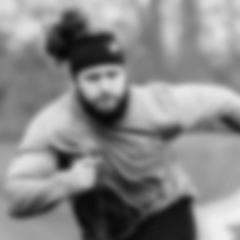 Detroit Lions linebacker Grant Stuard (15) during offseason workouts at the Meijer Performance Center on April 25, 2025 in Allen Park, Mich. (Jeff Nguyen/Detroit Lions)