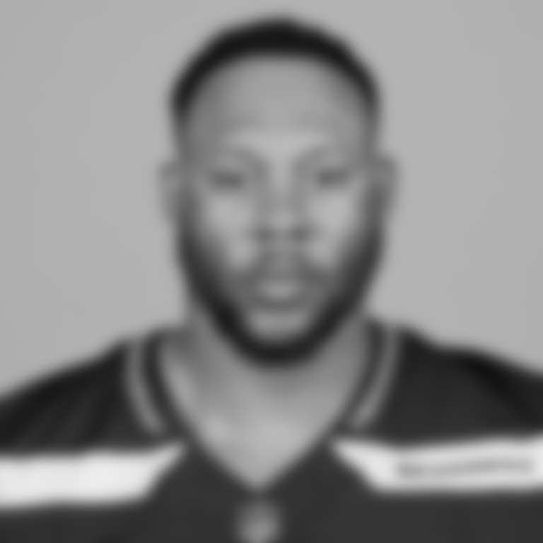 This is a 2025 photo of Uchenna Nwosu of the Seattle Seahawks NFL football team. This image reflects the Seattle Seahawks active roster as of June 9, 2025 when this image was taken. (AP Photo)