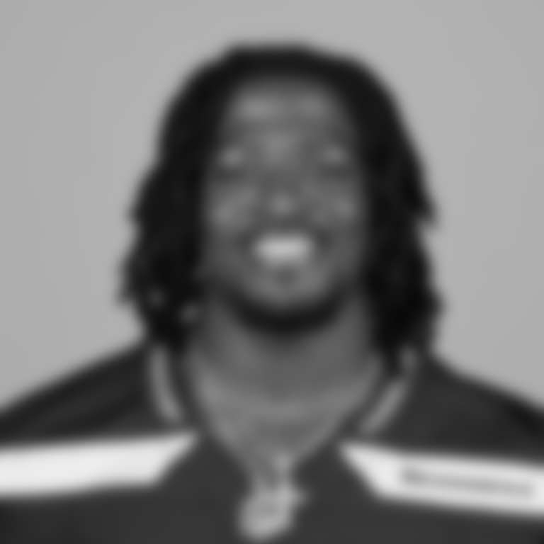 This is a 2025 photo of Tyrice Knight of the Seattle Seahawks NFL football team. This image reflects the Seattle Seahawks active roster as of June 9, 2025 when this image was taken. (AP Photo)