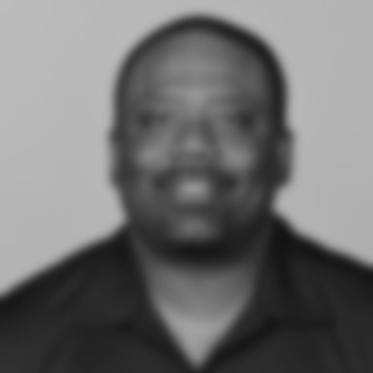 Wide receivers coach Frisman Jackson.