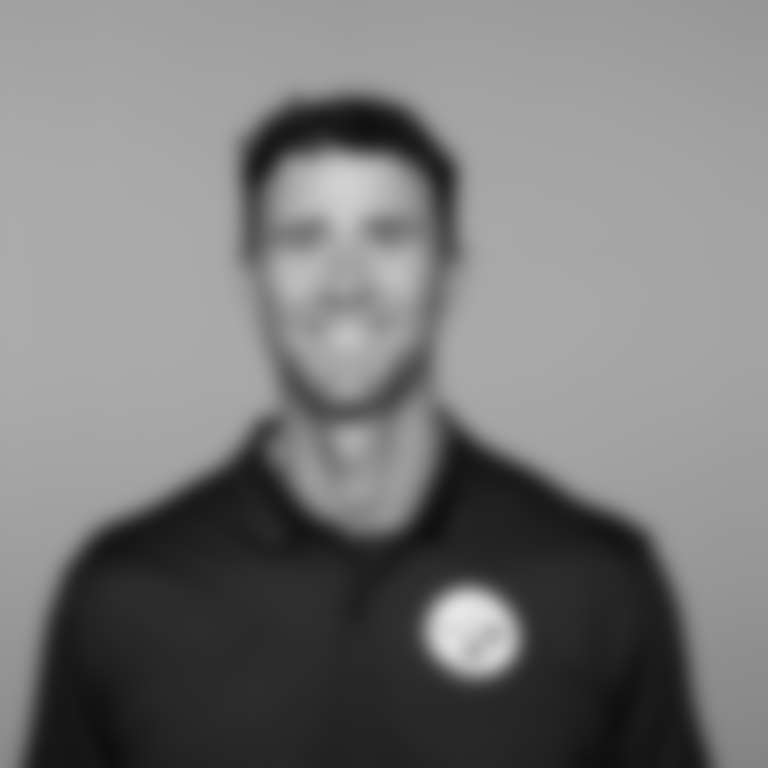 This is a 2025 photo of Tom Arth of the Pittsburgh Steelers NFL football team. This image reflects the Steelers active roster as of May 21, when this image was taken. (Karl Roser / Pittsburgh Steelers)