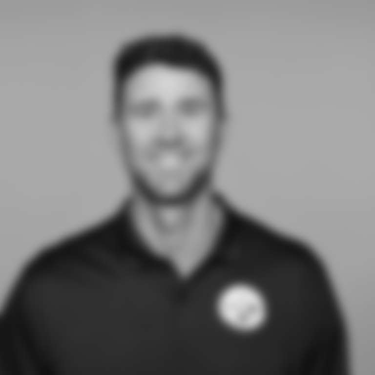 This is a 2026 photo of Tom Arth of the Pittsburgh Steelers NFL football team. This image reflects the Steelers active roster as of Feb. 12, when this image was taken. (Alysa Rubin / Pittsburgh Steelers)
