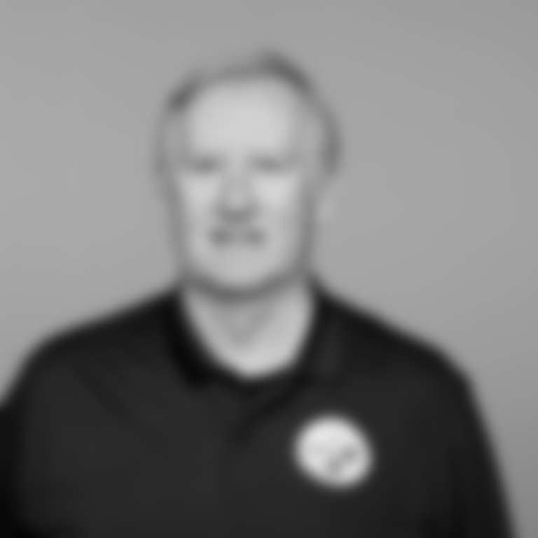 This is a 2025 photo of Garrett Giemont of the Pittsburgh Steelers NFL football team. This image reflects the Steelers active roster as of May 21, when this image was taken. (Karl Roser / Pittsburgh Steelers)