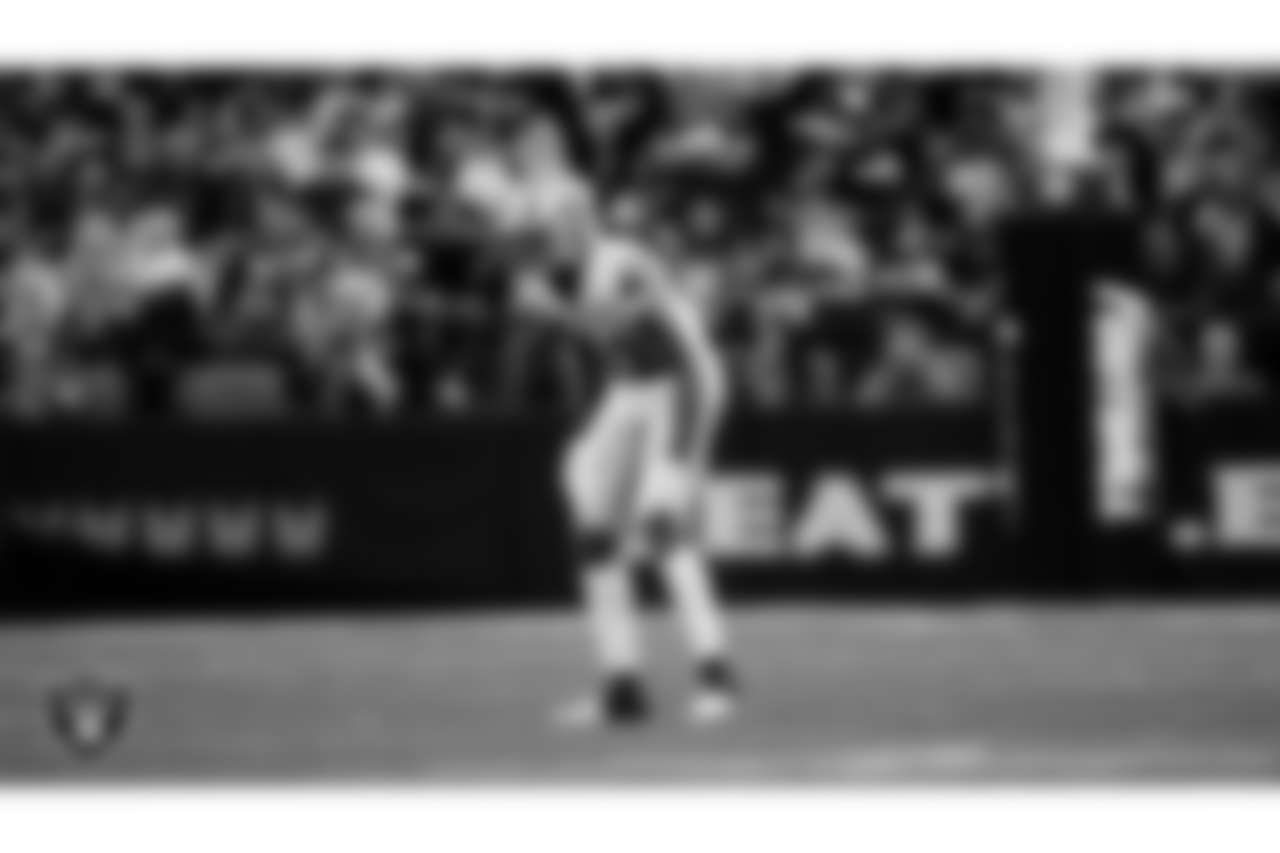 Las Vegas Raiders cornerback Greedy Vance (41) during the preseason game against the Seattle Seahawks at Lumen Field.