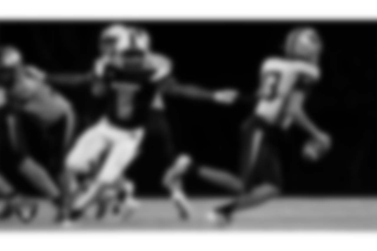 Shadow Ridge High School hosts Palo Verde High School during the Las Vegas Raiders' Football Showcase game at Shadow Ridge High School.