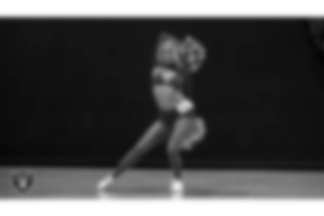 A dancer during a recruitment clinic at The Studio.