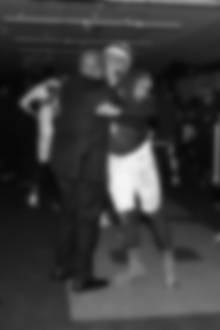 Kevin Warren and Justin Fields.