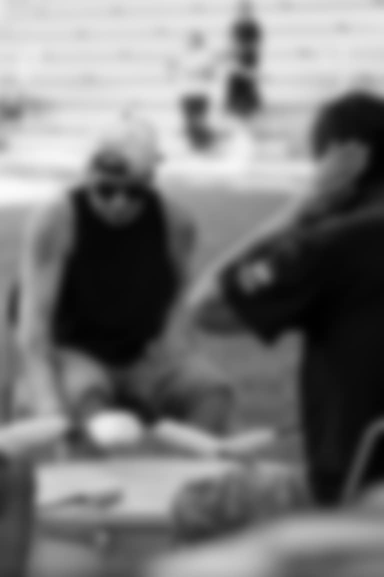 The Chicago Bears attend a powwow at the Mesquakie Indian Settlement, Friday, June 20, 2025, in Tama, Iowa.