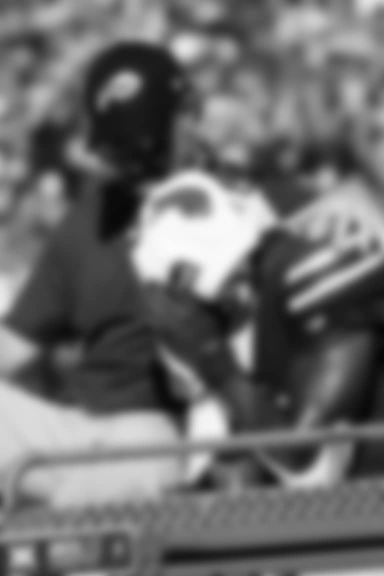 Buffalo Bills vs Miami Dolphins, Regular Season, October 1, 2023 at Highmark Stadium. Tre’Davious White (27) Dr Marc Fineberg