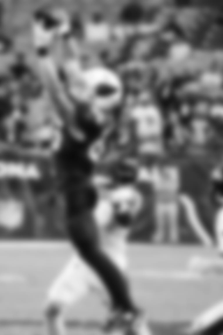 Arizona Cardinals tight end Trey McBride (85) during the Week 8 regular season game between the Arizona Cardinals and the Baltimore Ravens on Sunday, Oct 29, 2023 in Glendale, AZ.