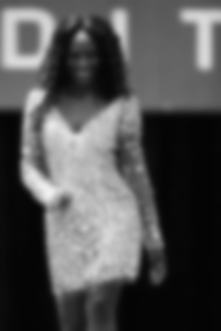 Krystal during cheer auditions