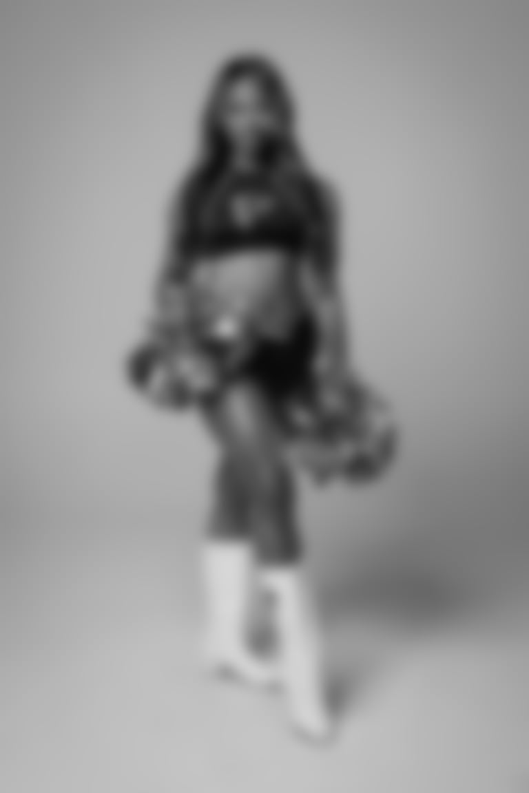 Scenes from Atlanta Falcons Cheerleader Media Day at the Atlanta Falcons Training Facility in Flowery Branch, Ga. on Sunday, June 22, 2025. (Photo by Karl Moore/Atlanta Falcons)