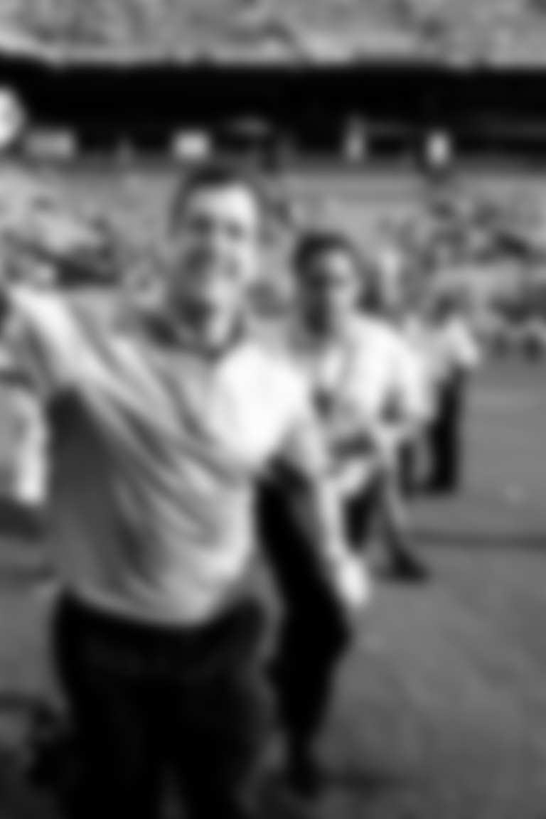 Baltimore Ravens football coach John Harbaugh celebrates their 27-9 NFL football playoff victory over the Miami Dolphins in Miami, Sunday, Jan. 4, 2009. (AP Photo/J. Pat Carter)