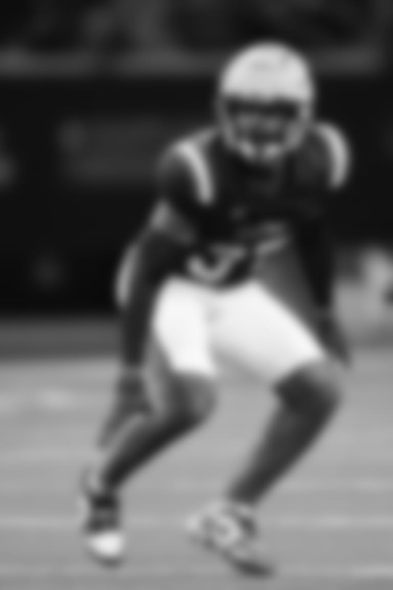 West's Qwan'tez Stiggers, of the Toronto Argonauts, participates in the East West Shrine Bowl NCAA college football game in Frisco, Texas, Thursday, Feb. 1, 2024. (AP Photo/Julio Cortez)