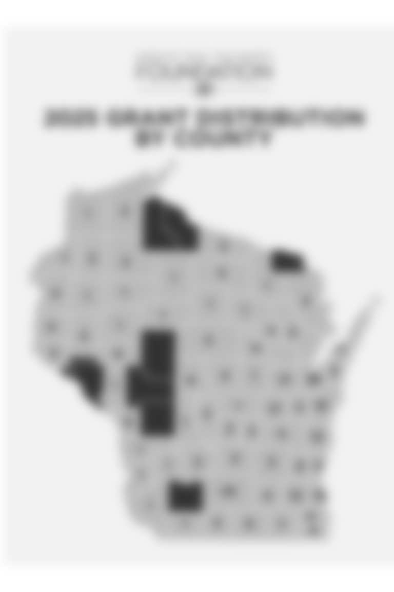 2025 Grant Distribution Map