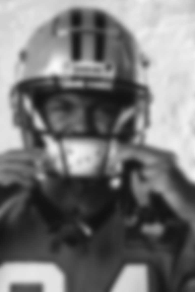 The Carolina Panthers hold Rookie Mini Camp on Friday, May. 9, 2025 in Charlotte, NC.