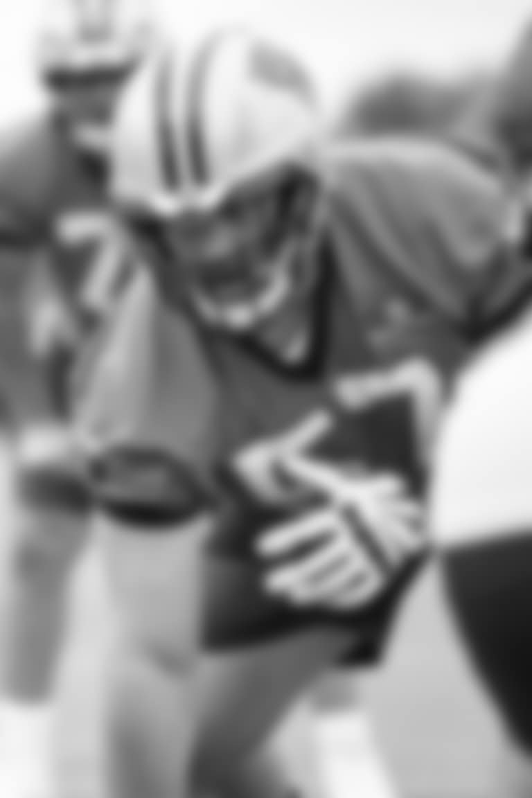 Monroe Freeling is seen as The Carolina Panthers hold Rookie Mini Camp on Saturday, May 9, 2026 at the Atrium Health Training Facility in Charlotte, NC.
