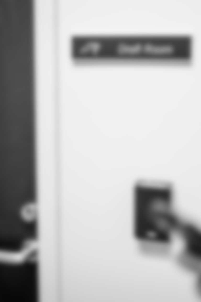 Scenes in the Carolina Panthers draft room on Friday, Apr. 25, 2025 at Bank of America Stadium, in Charlotte, NC.