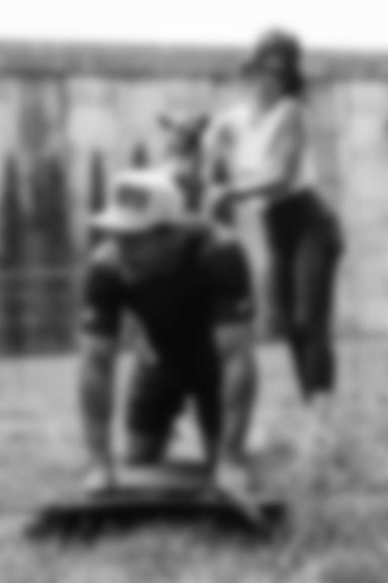 The Carolina Panthers take part in Goat Yoga on Monday, May. 19, 2025 in Charlotte, NC.