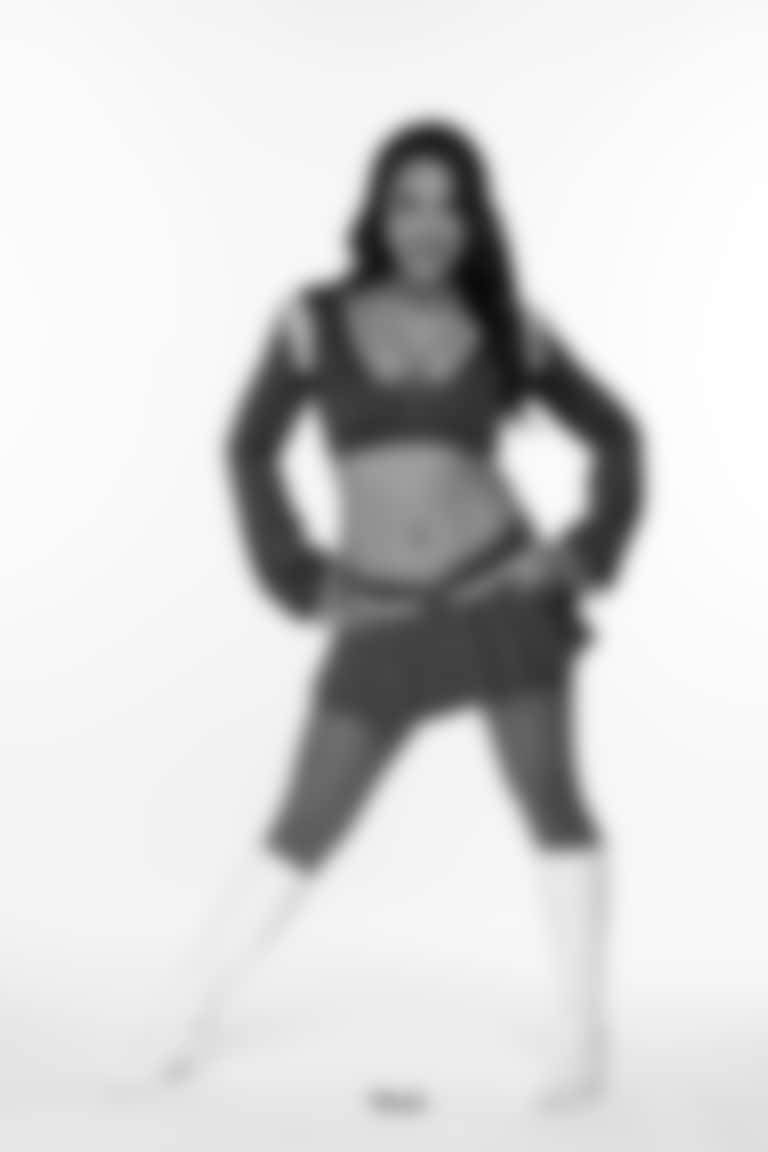 Alexa C of the Los Angeles Rams Cheer Team headshot, Thursday, June 7, 2025, in Woodland Hills, CA.