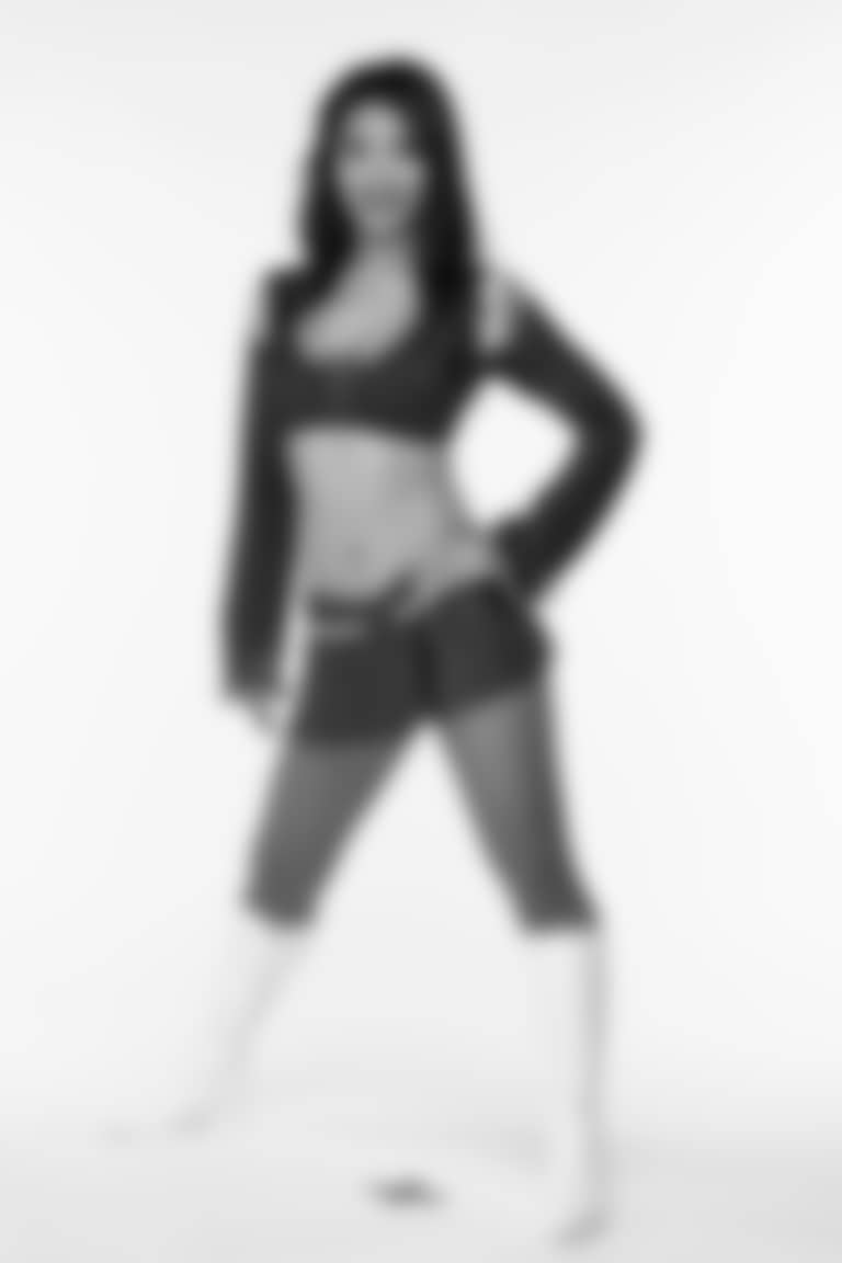 Mai S. of the Los Angeles Rams Cheer Team, Saturday, June 7, 2025, in Woodland Hills, CA.