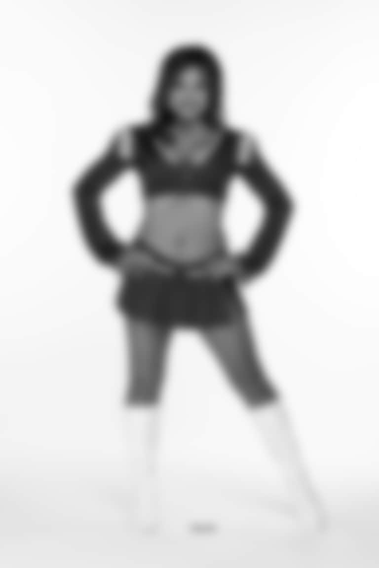 Ava M of the Los Angeles Rams Cheer Team headshot, Thursday, June 7, 2025, in Woodland Hills, CA.